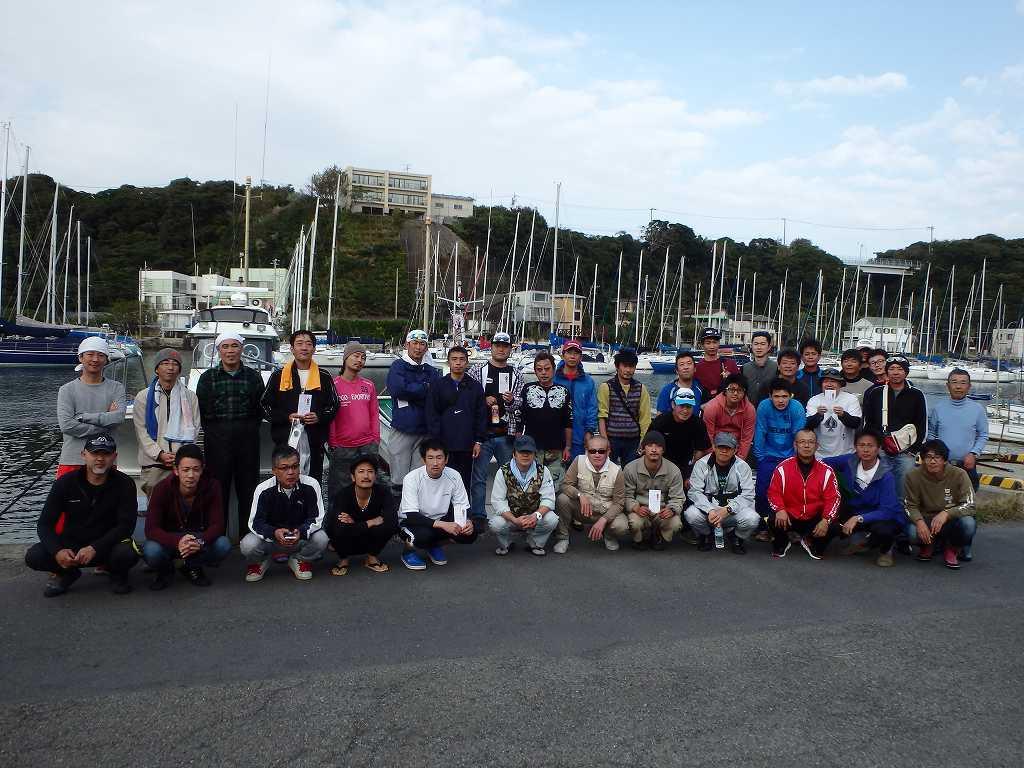 写真：横浜清掃局カワハギ釣大会