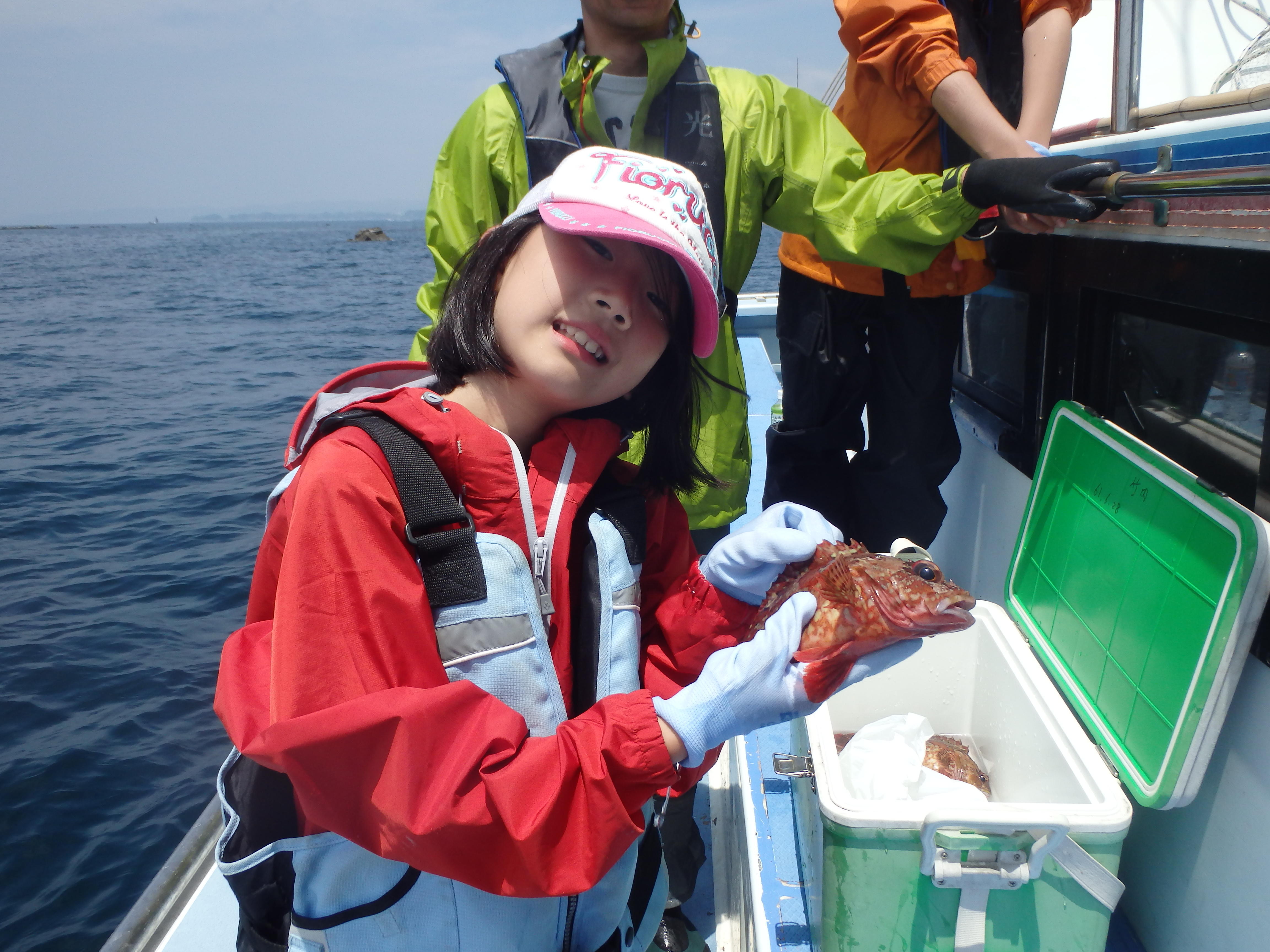 写真：親子で釣り教室