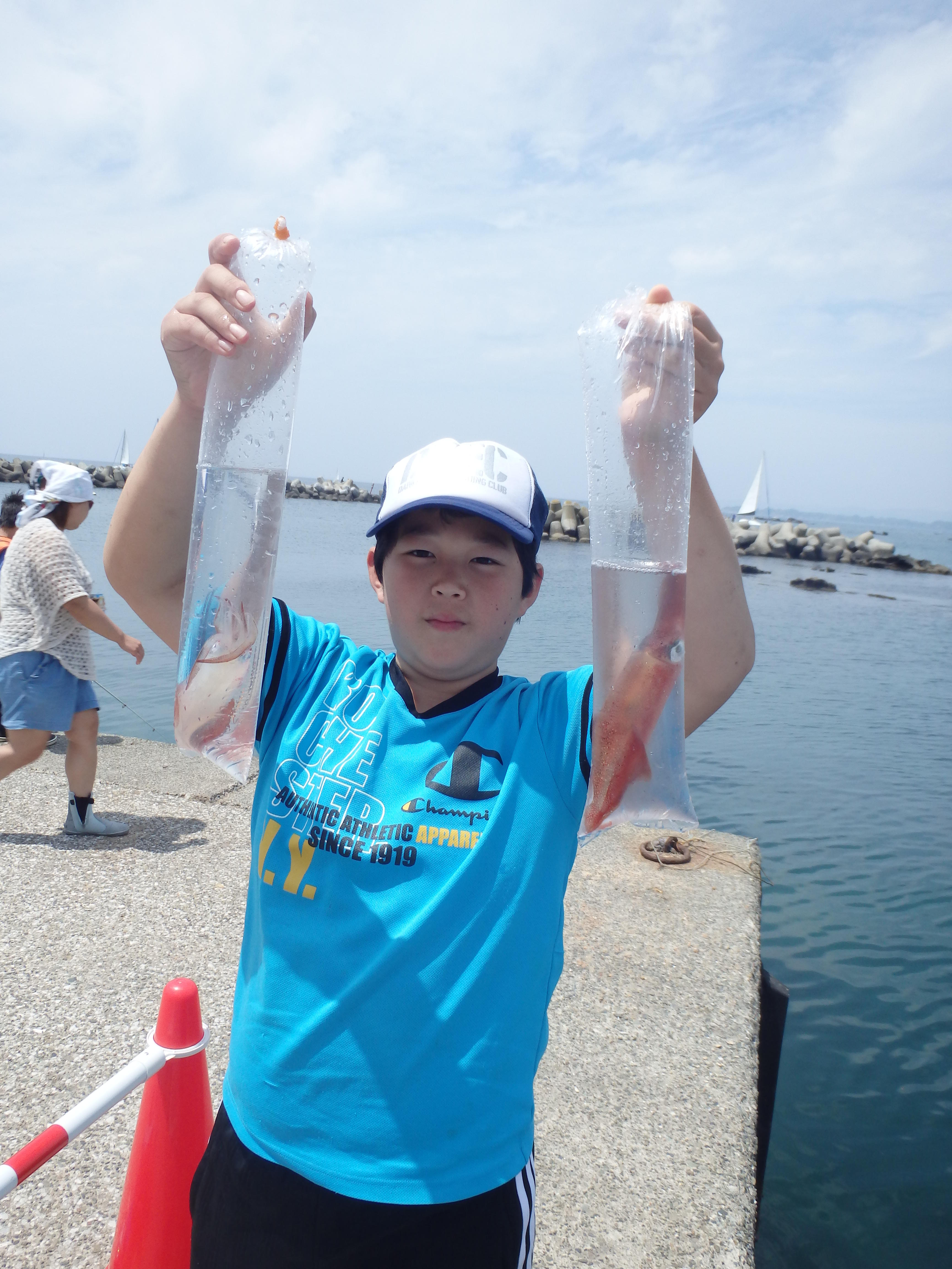 写真：親子で釣り教室